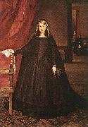 MAZO, Juan Bautista Martinez del The Empress Dona Margarita de Austria in Mourning Dress h china oil painting reproduction